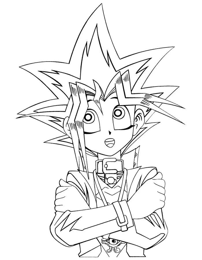 Desenhos de Yu Gi Oh Para Colorir 31