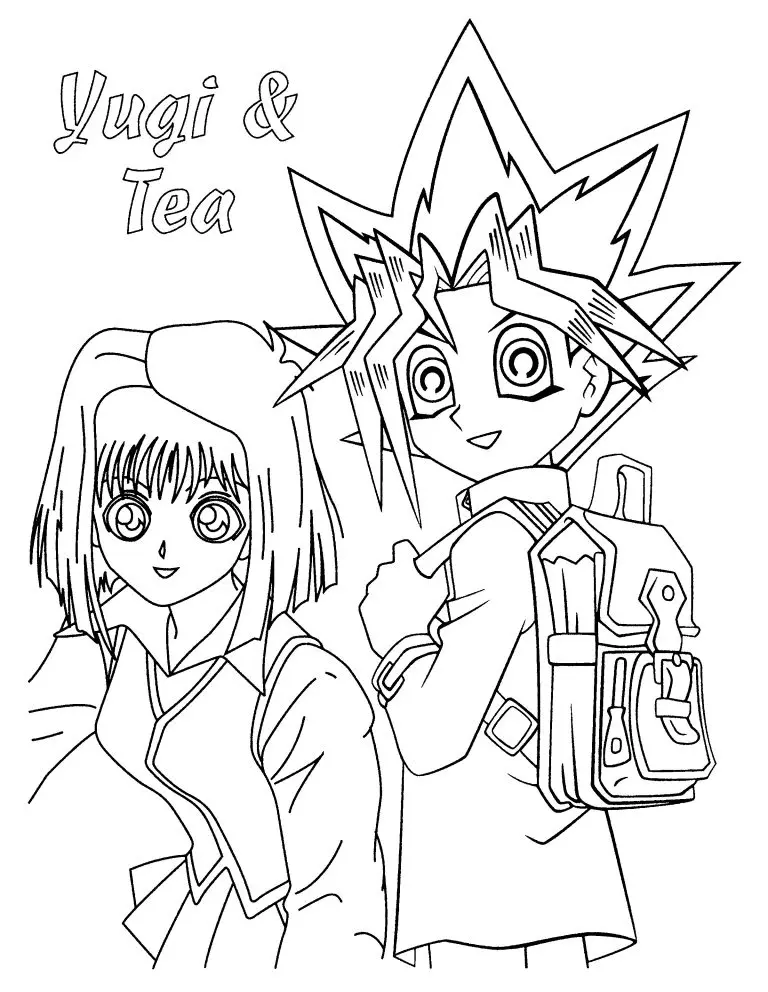 Desenhos de Yu Gi Oh Para Colorir 39