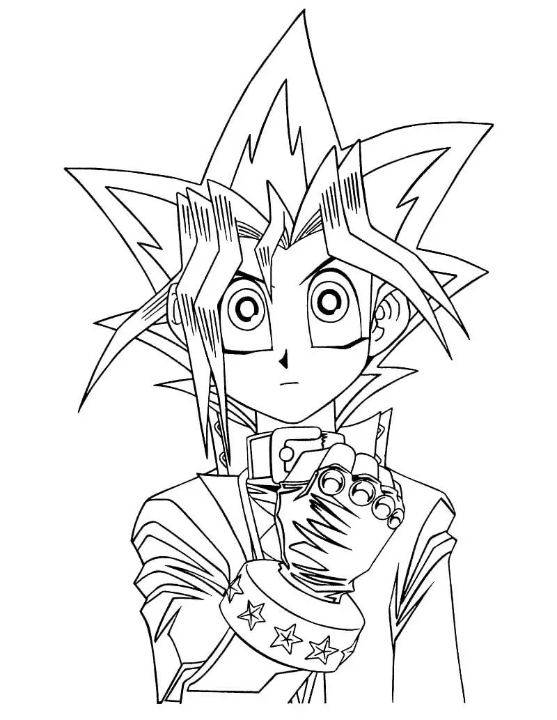 Desenhos de Yu Gi Oh Para Colorir 48