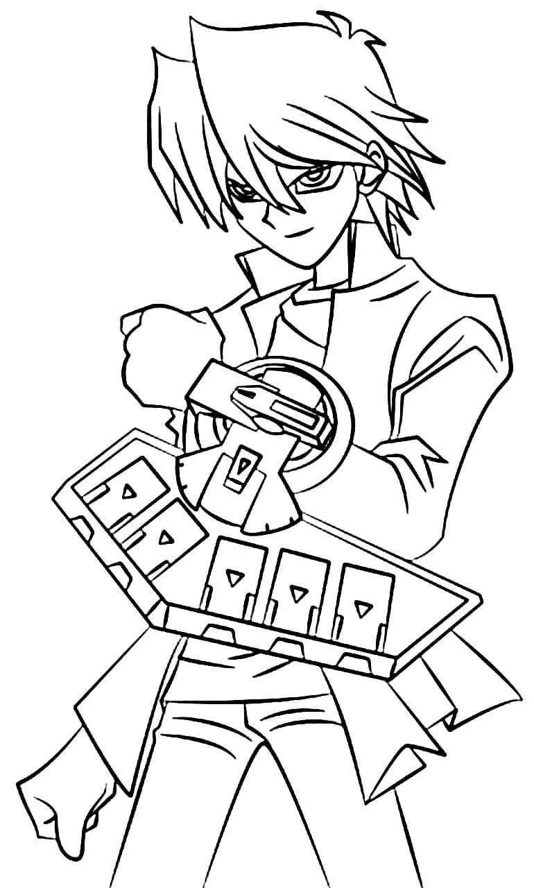 Desenhos de Yu Gi Oh Para Colorir 49