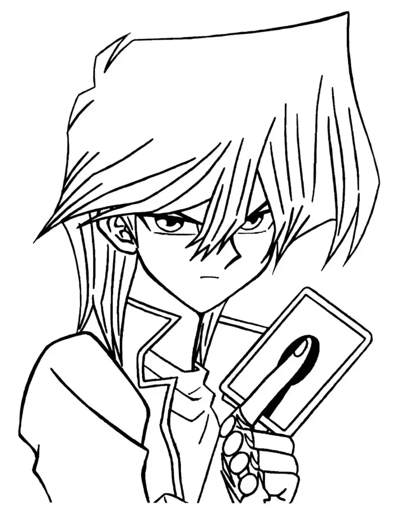 Desenhos de Yu Gi Oh Para Colorir 73