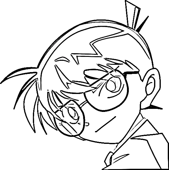 Detective Conan Coloring Pages 57