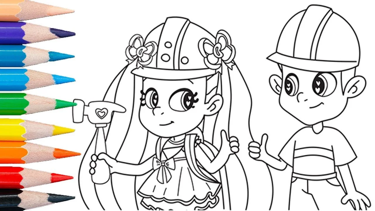 Diana And Roma Coloring Pages 9