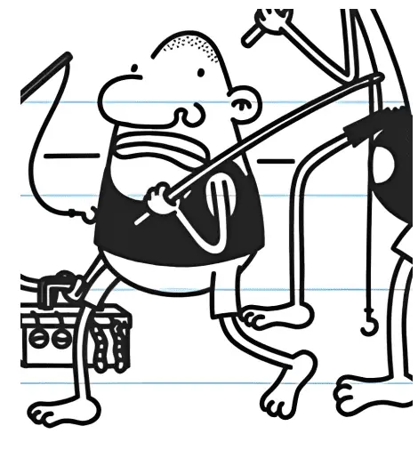 Diary Of A Wimpy Kid Coloring Pages