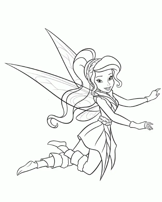 Disney Fairies Coloring Pages