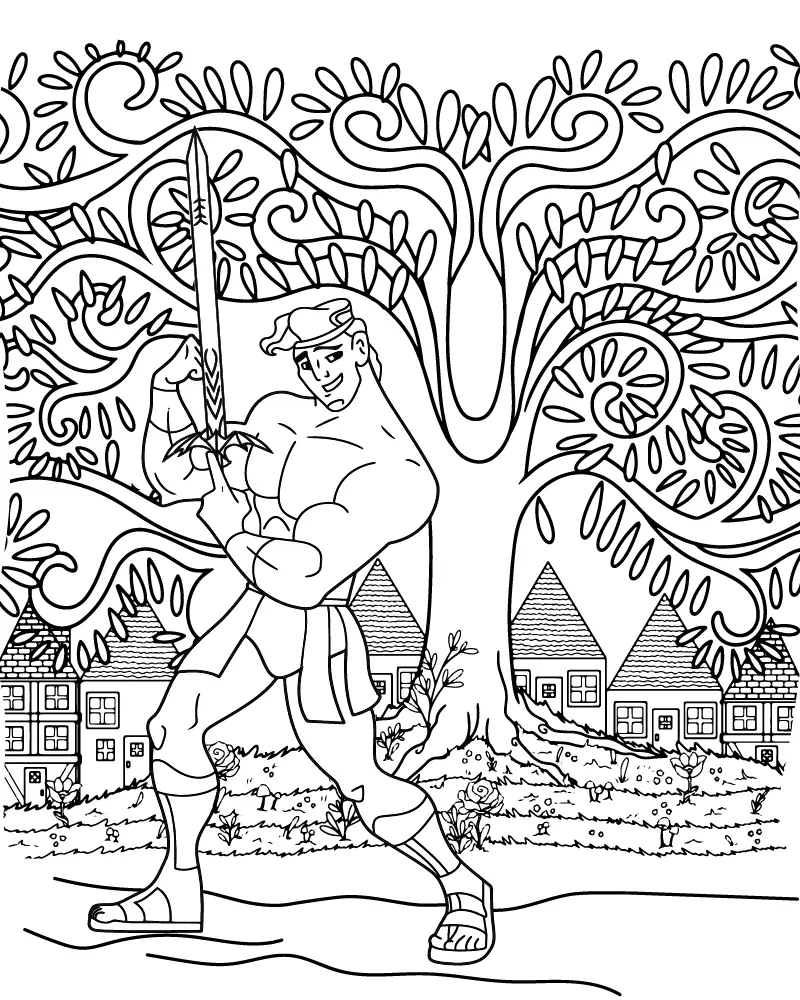 Disney for Adults Coloring Page 18