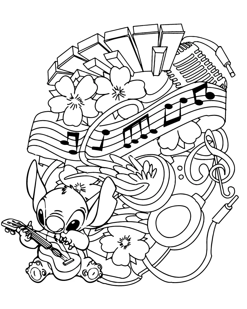 Disney for Adults Coloring Page 35