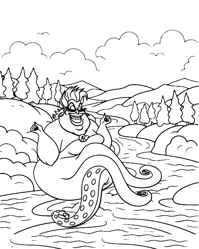 Disney for Adults Coloring Page 37