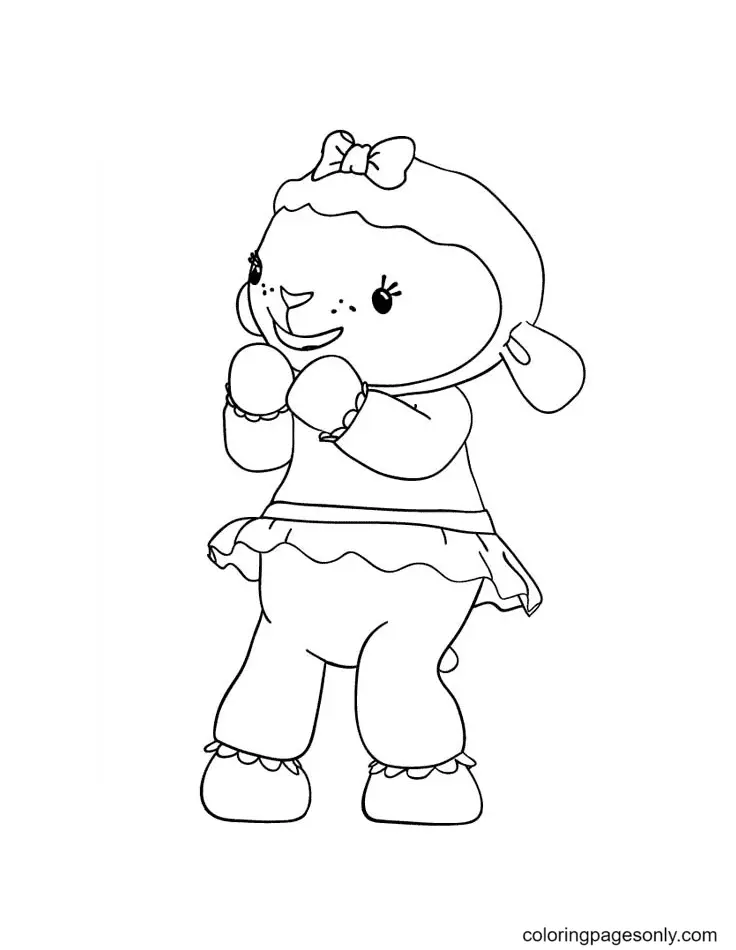 Doc Mcstuffins Para Colorear 27