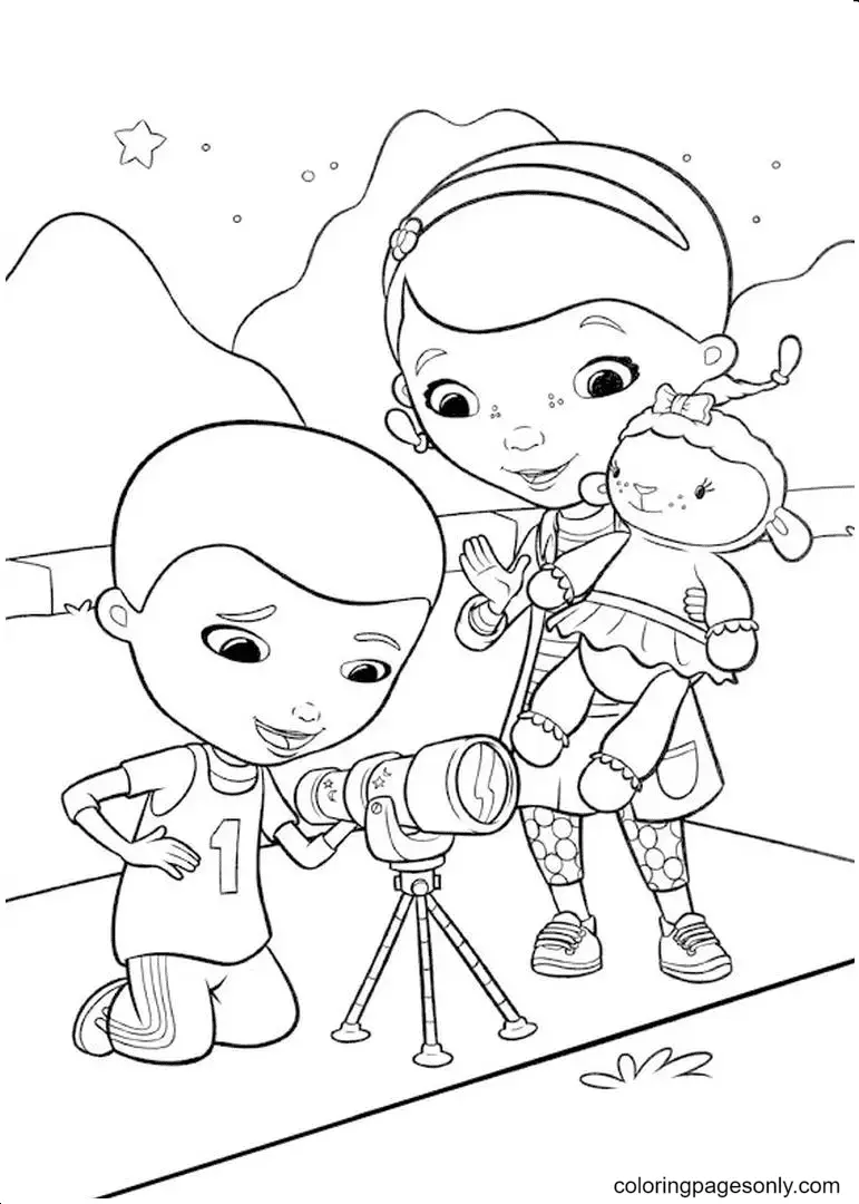 Doc Mcstuffins Para Colorear 51