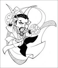 Doctor Strange Coloring Pages