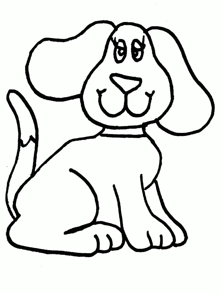 Dog Coloring Pages 114