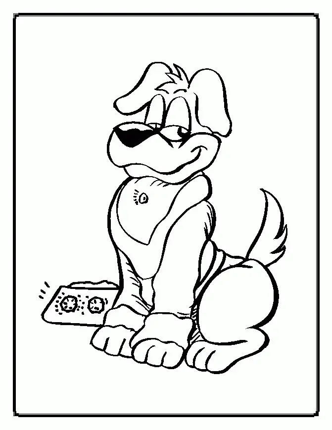 Perros Para Colorear 52