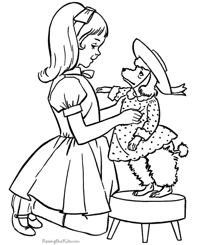 Dog Coloring Pages 56