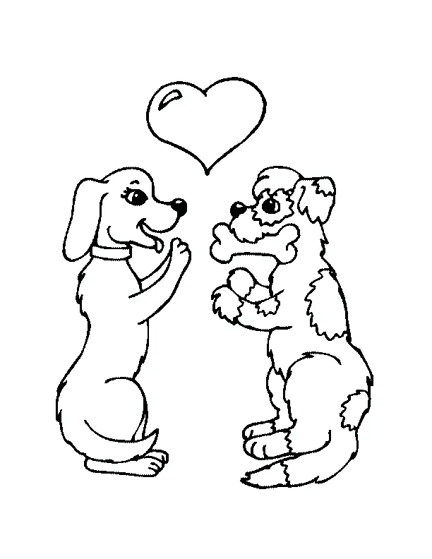Desenhos de Dog Para Colorir 59