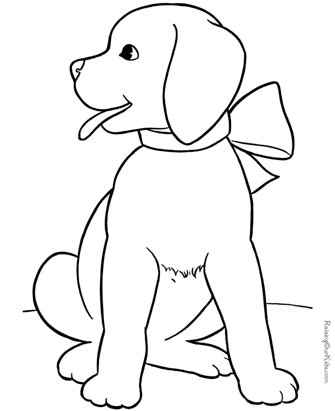 Dog Coloring Pages 81