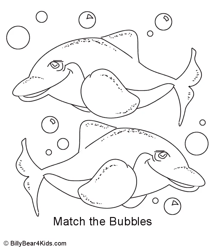 Desenhos de Golfinhos Para Colorir 66