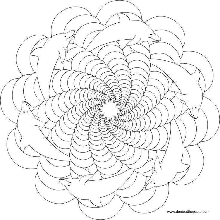 Dolphin Coloring Pages 96