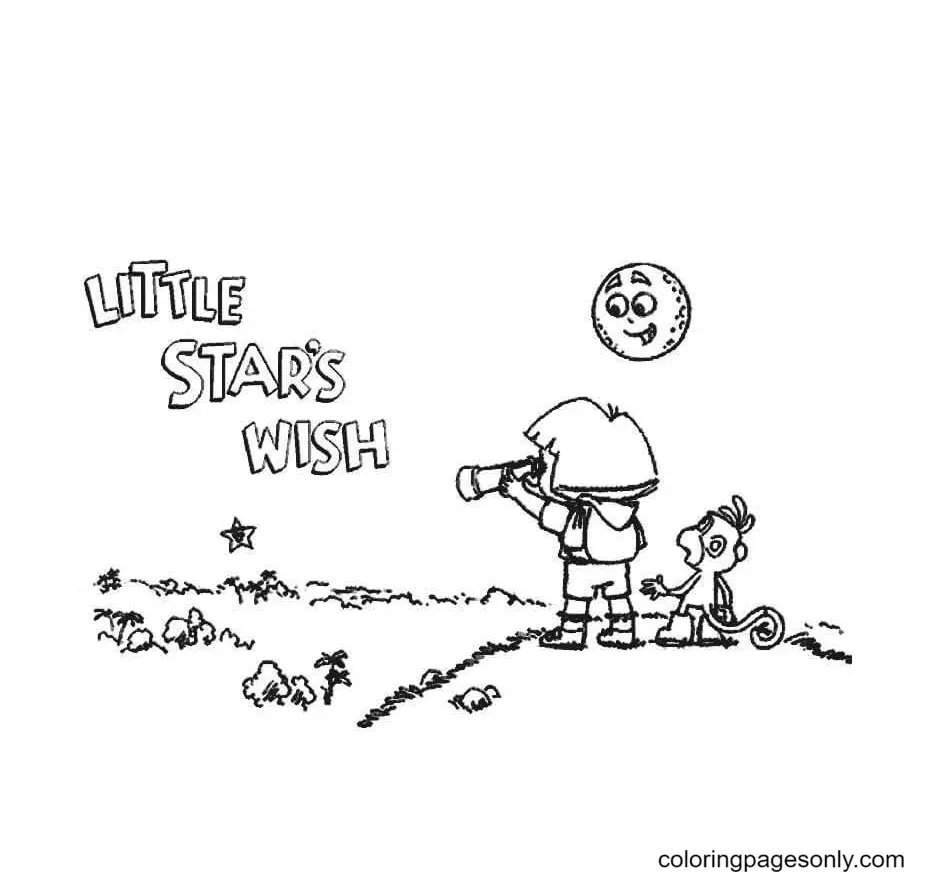 Dora The Explorer Coloring Pages 83