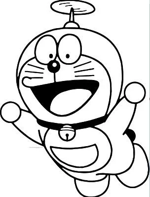 Doraemon Coloring Pages 14