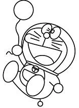 Doraemon Coloring Pages 21