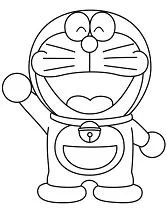 Doraemon Coloring Pages 22