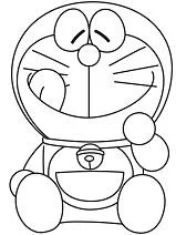 Doraemon Coloring Pages 26