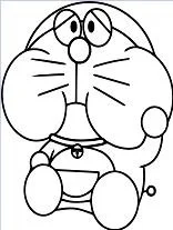 Doraemon Coloring Pages 42