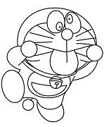 Doraemon Coloring Pages 44