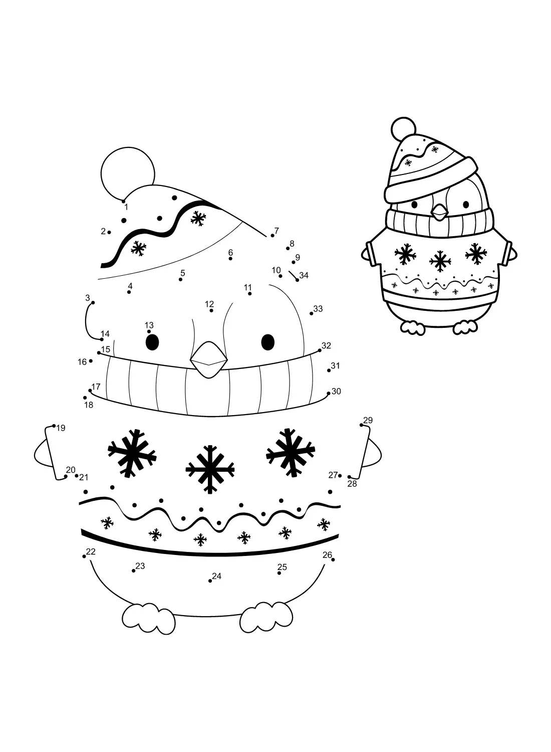 Dot to Dot Coloring Pages 22