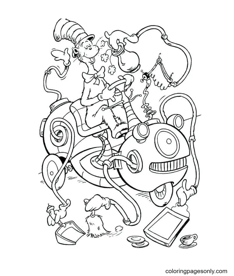 Dr Seuss Coloring Pages 4