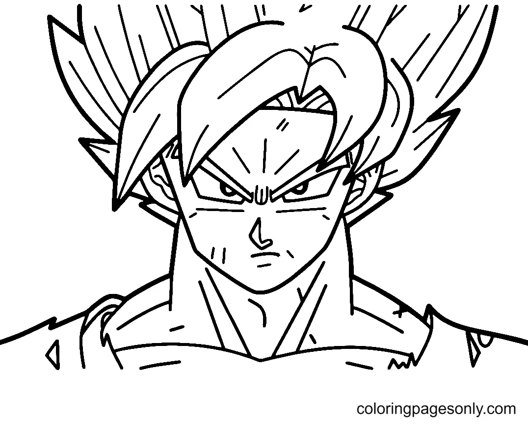 Desenhos de Dragon Ball Super Super Heroi Para Colorir 2