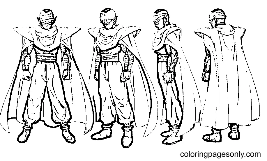 Desenhos de Dragon Ball Super Super Heroi Para Colorir 21