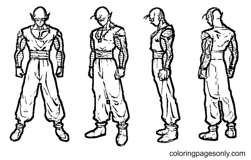 Desenhos de Dragon Ball Super Super Heroi Para Colorir 22