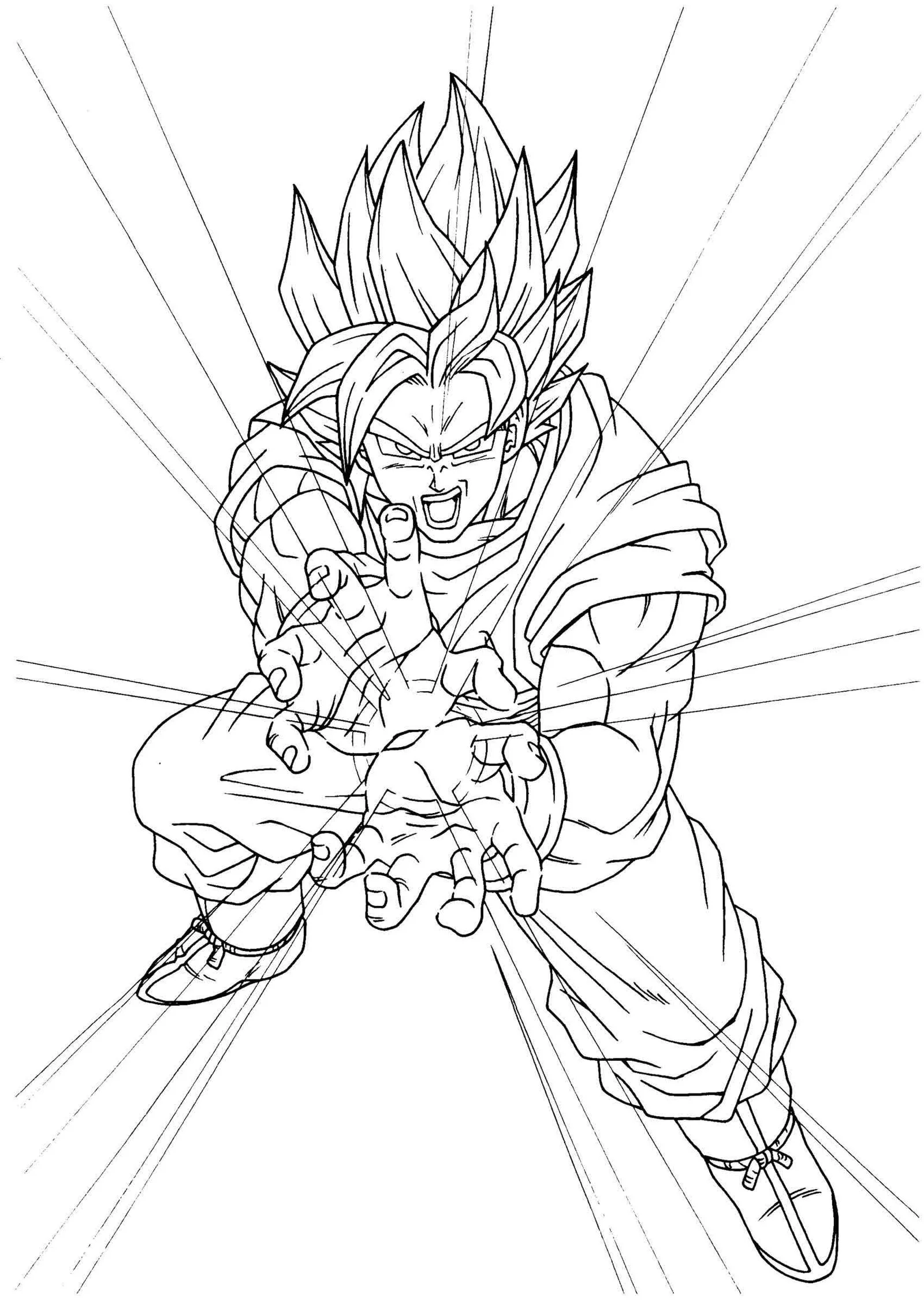 Desenhos de Dragon Ball Z Para Colorir 18