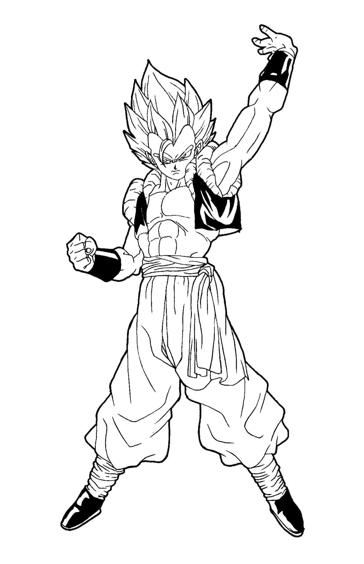 Desenhos de Dragon Ball Z Para Colorir 29