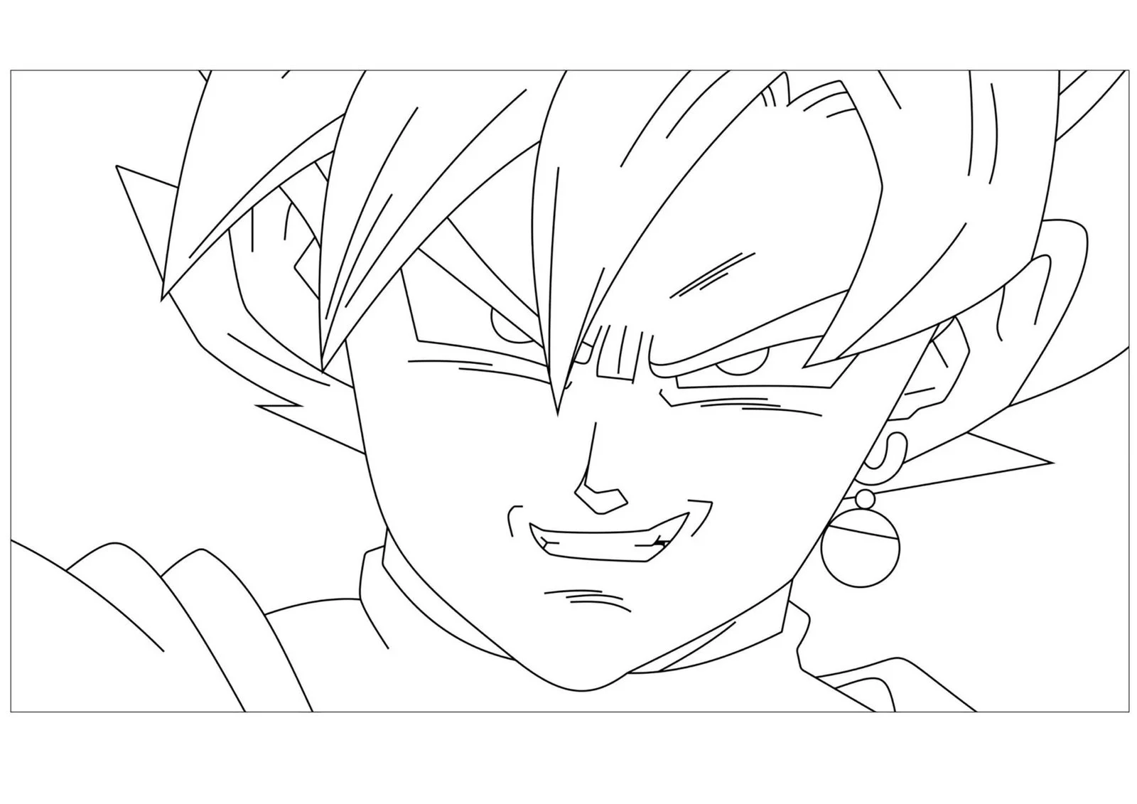 Dragon Ball Z Para Colorear 5