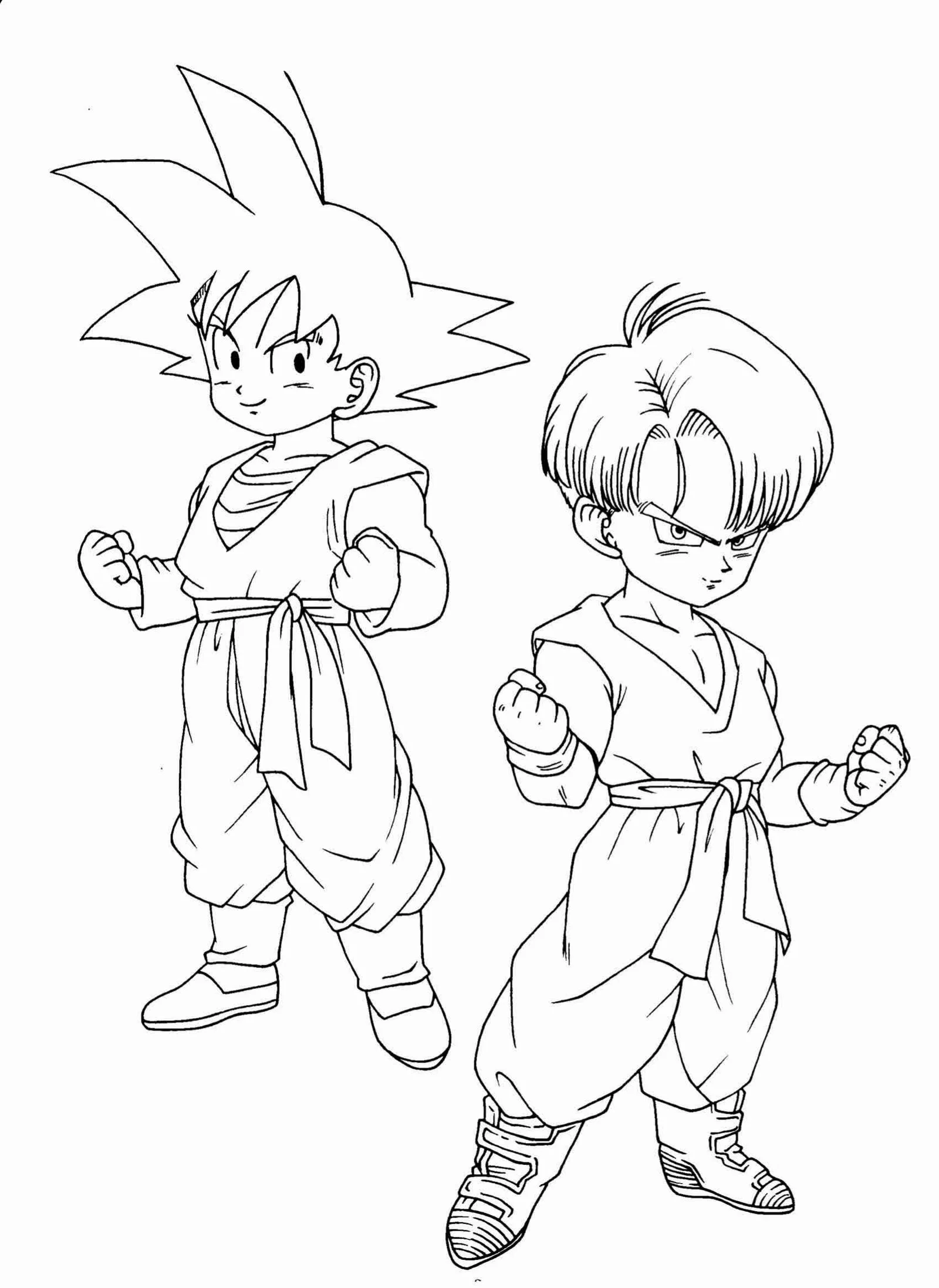 Desenhos de Dragon Ball Z Para Colorir 9