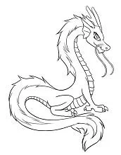 Dragon Coloring Pages 102