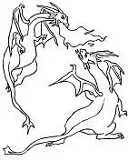 Dragon Coloring Pages 117