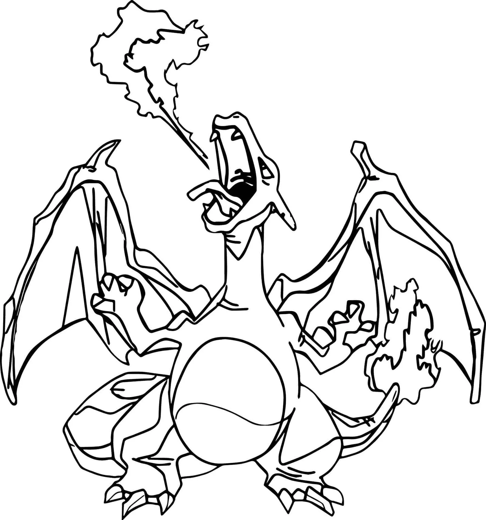 Dragon Coloring Pages 134