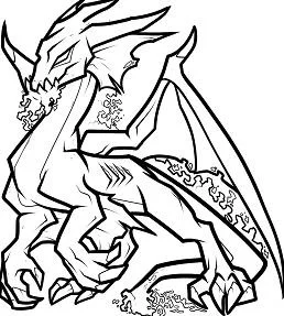 Dragones Para Colorear 138