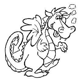 Desenhos de Dragon Para Colorir 139