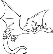 Desenhos de Dragon Para Colorir 140