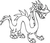 Dragon Coloring Pages 144