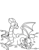 Dragones Para Colorear 146