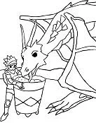 Dragon Coloring Pages 148