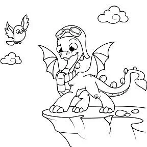 Desenhos de Dragon Para Colorir 151