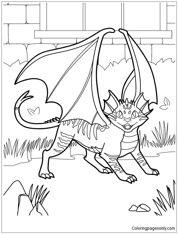 Desenhos de Dragon Para Colorir 29