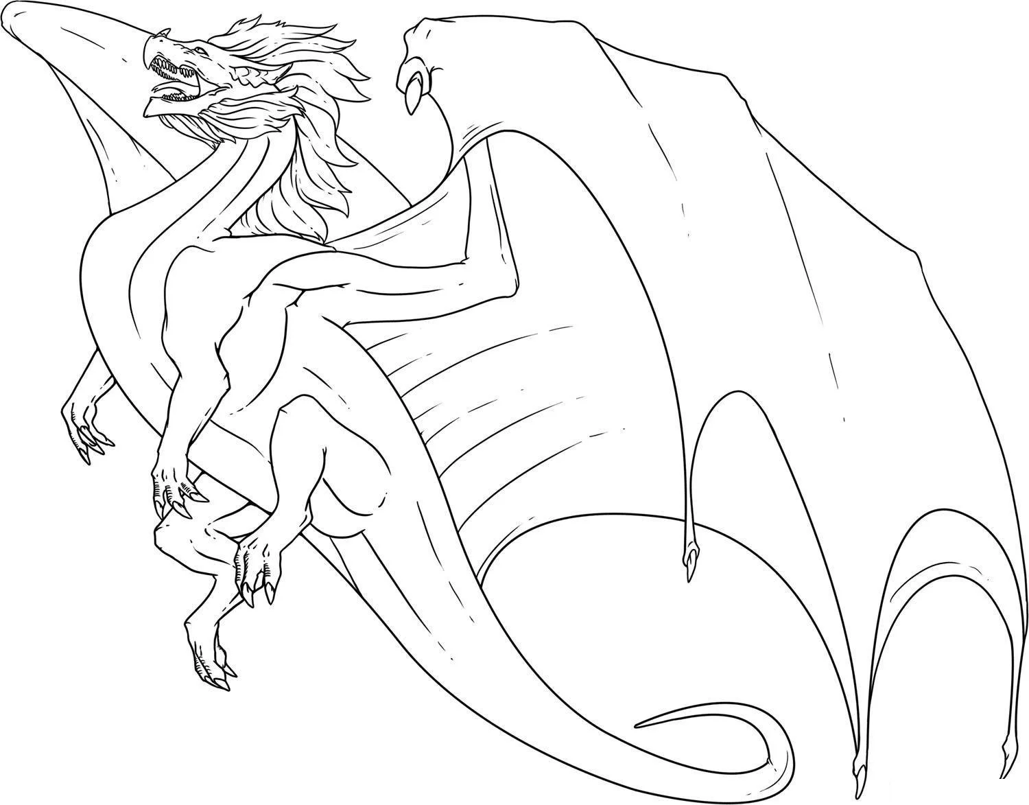 Desenhos de Dragon Para Colorir 50